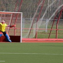 Сетка защитная за воротами хоккей на траве 2